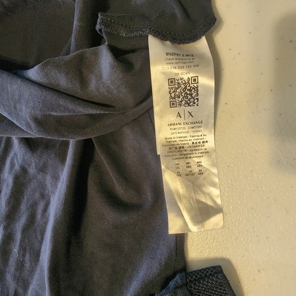 Armani Exchange Polo Shirt with Tailored Fit - Picture 11 of 11